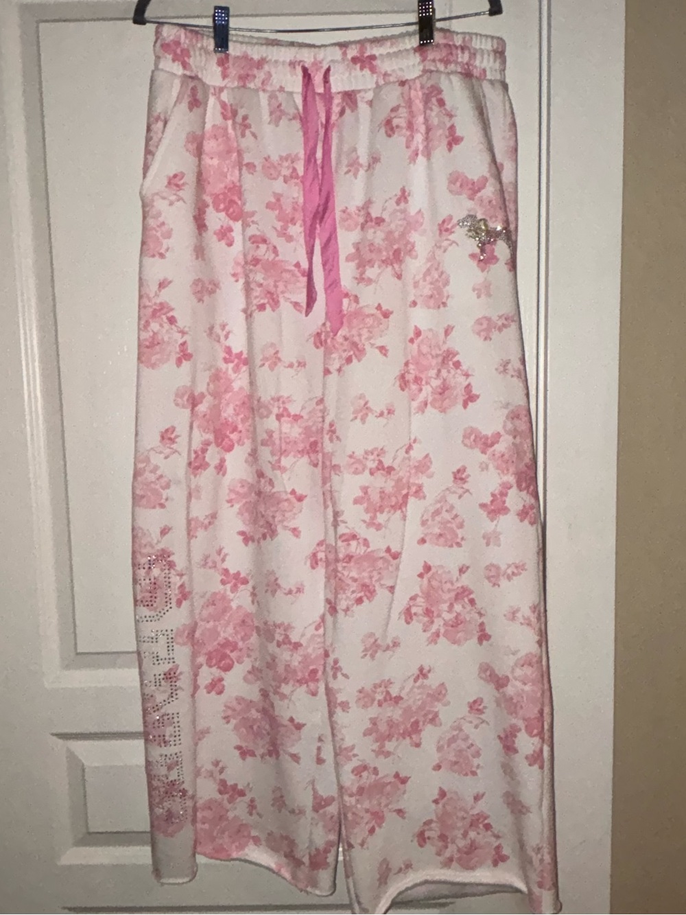 Victoria’s Secret Pink X Loveshackfancy Floral Sweats
